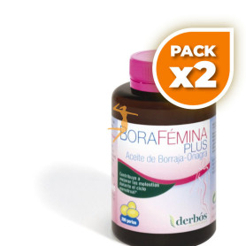 Pack 2x BORAFEMINA PLUS 200 PERLAS DERBOS