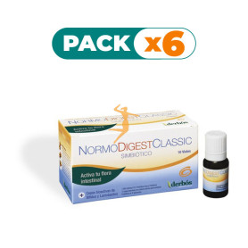 Pack 6x NORMODIGEST CLASSIC 10 VIALES DERBOS