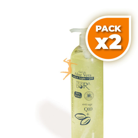 Pack 2x GEL ALOE VERA CON ACEITE DE ARGÁN DERBOS