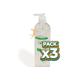 Pack 3x GEL ALOE VERA 100% NATURAL DERBÓS