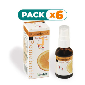 Pack 6x POMEBOTIC SPRAY ORAL 30Ml. DERBOS