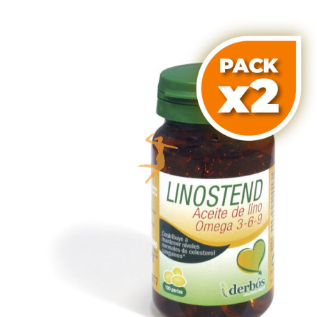 Pack 2x ACEITE DE LINO EN PERLAS DERBOS