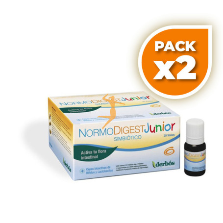 Pack 2x NORMODIGEST JUNIOR 20 VIALES DERBOS