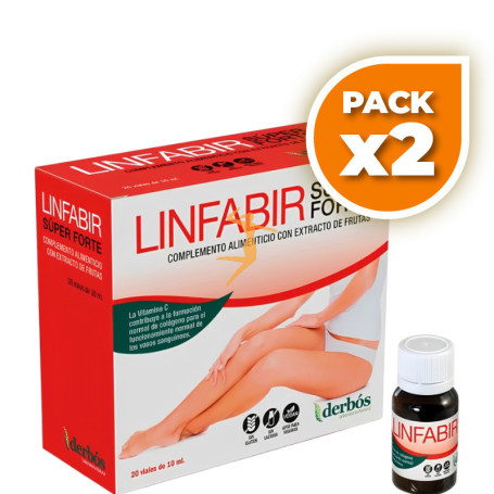 Pack 2x LINFABIR SUPER FORTE 20 VIALES DERBOS