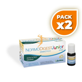 Pack 2x NORMODIGEST JUNIOR 10 VIALES DERBOS