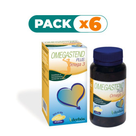 Pack 6x OMEGASTEND PLUS 60 PERLAS DERBOS