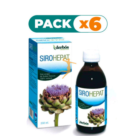Pack 6x SIROHEPAT 250Ml. DERBOS