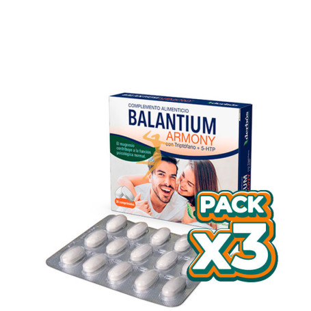 Pack 3x BALANTIUM ARMONY 30 COMPRIMIDOS DERBOS