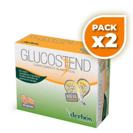 Pack 2x GLUCOSTEND 60 CAPSULAS DERBOS