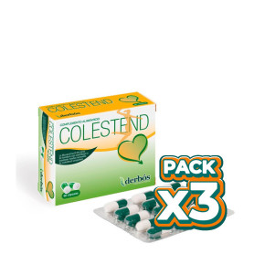 Pack 3x COLESTEND 60 CAPSULAS DERBOS (Nueva formula)