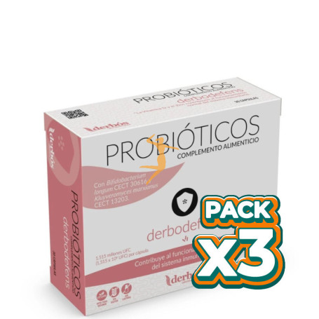 Pack 3x DERBODEFENS 30 CAPSULAS DERBOS