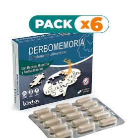 Pack 6x DERBOMEMORIA 30 CÁPSULAS DERBÓS
