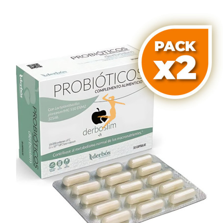Pack 2x DERBOSLIM 30 CÁPSULAS DERBÓS