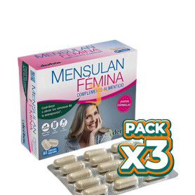 Pack 3x MENSULAN FEMINA 60 CÁPSULAS VEGETALES DERBÓS