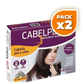 Pack 2x CABELPLUS 30 COMPRIMIDOS DERBÓS
