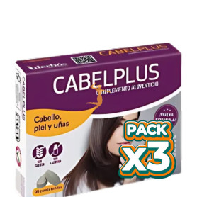 Pack 3x CABELPLUS 30 COMPRIMIDOS DERBÓS