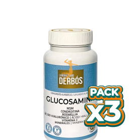 Pack 3x GLUCOSAMINA 60 COMPRIMIDOS DERBÓS