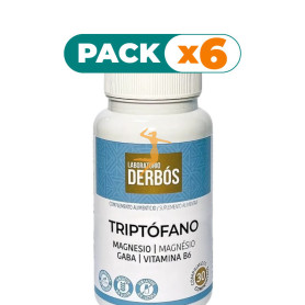 Pack 6x TRIPTÓFANO 30 COMPRIMIDOS DERBÓS