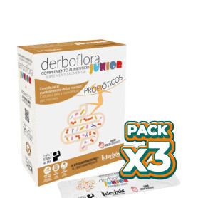 Pack 3x DERBOFLORA JUNIOR 10 STICKS DERBOS