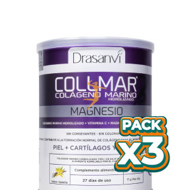 Pack 3x COLLMAR CON MAGNESIO SABOR VAINILLA 300G DRASANVI
