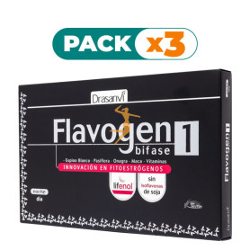 Pack 3x FLAVOGEN BIFASE 60 CÁPSULAS DRASANVI