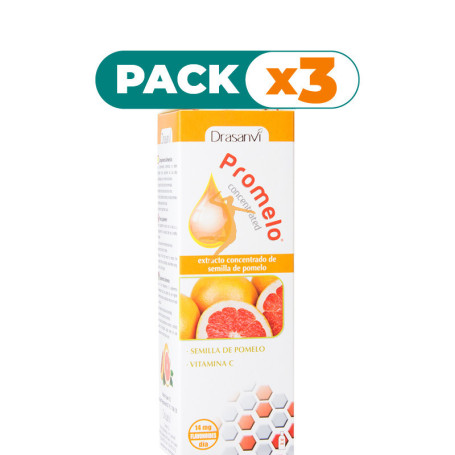 Pack 3x PROMELO EXTRACTO CONCENTRADO 50Ml. DRASANVI