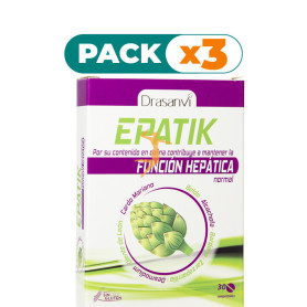 Pack 3x EPATIK DETOX 30 COMPRIMIDOS DRASANVI