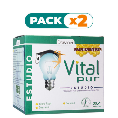Pack 2x VITALPUR ESTUDIO 20 VIALES DRASANVI