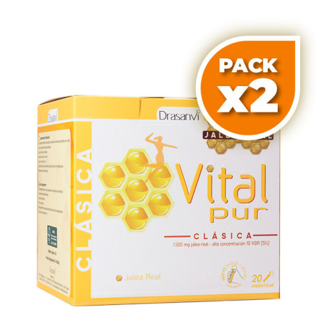 Pack 2x VITALPUR CLÁSICA 20 VIALES DRASANVI