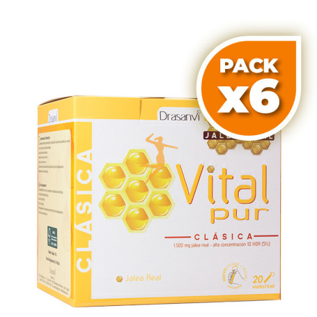 Pack 6x VITALPUR CLÁSICA 20 VIALES DRASANVI