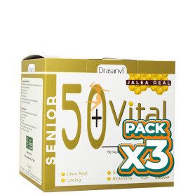 Pack 3x VITALPUR SENIOR 20 VIALES DRASANVI