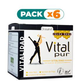 Pack 6x VITALPUR VITALIDAD 20 VIALES DRASANVI