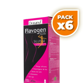 Pack 6x FLAVOGEN SILUETA 500Ml. DRASANVI
