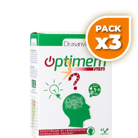 Pack 3x OPTIMEM FORTE 60 CÁPSULAS DRASANVI