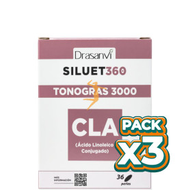 Pack 3x CLA TONOGRAS 36 PERLAS DRASANVI