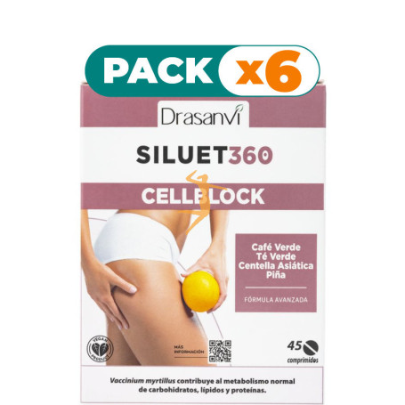 Pack 6x CELL BLOCK 45 COMPRIMIDOS DRASANVI