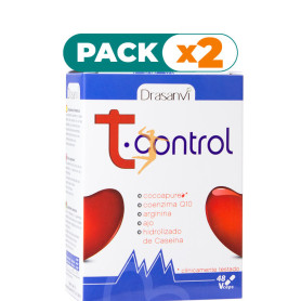 Pack 2x T-CONTROL 48 CÁPSULAS DRASANVI