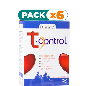 Pack 6x T-CONTROL 48 CÁPSULAS DRASANVI