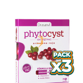Pack 3x PHYTOCYST 30 COMPRIMIDOS DRASANVI