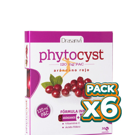 Pack 6x PHYTOCYST 30 COMPRIMIDOS DRASANVI
