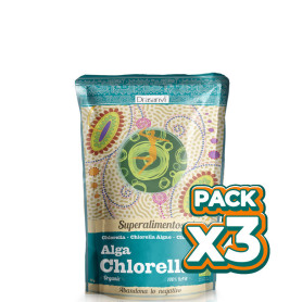 Pack 3x ALGA CHLORELLA BIO 90Gr. DRASANVI