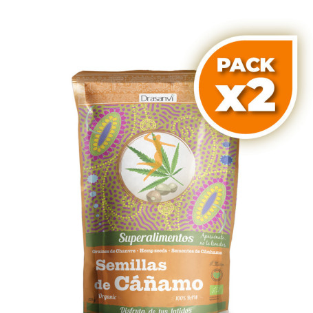 Pack 2x SEMILLAS DE CAÑAMO BIO 225Gr. DRASANVI