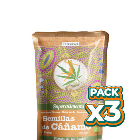 Pack 3x SEMILLAS DE CAÑAMO BIO 225Gr. DRASANVI