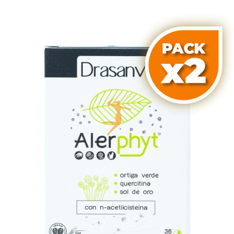 Pack 2x ALERPHYT 36 CÁPSULAS DRASANVI