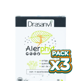 Pack 3x ALERPHYT 36 CÁPSULAS DRASANVI
