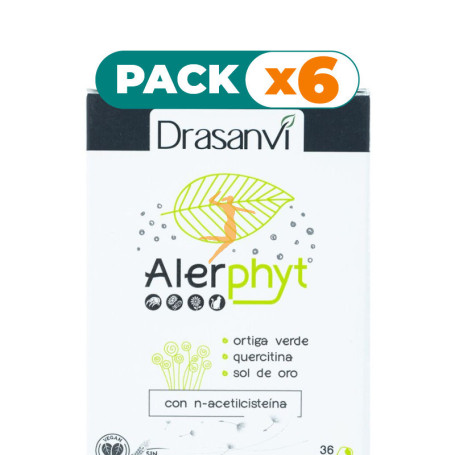 Pack 6x ALERPHYT 36 CÁPSULAS DRASANVI