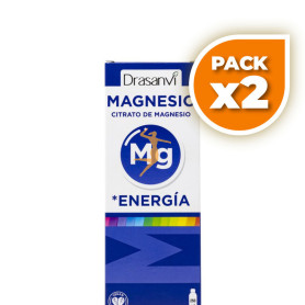 Pack 2x CITRATO DE MAGNESIO 250Ml. DRASANVI