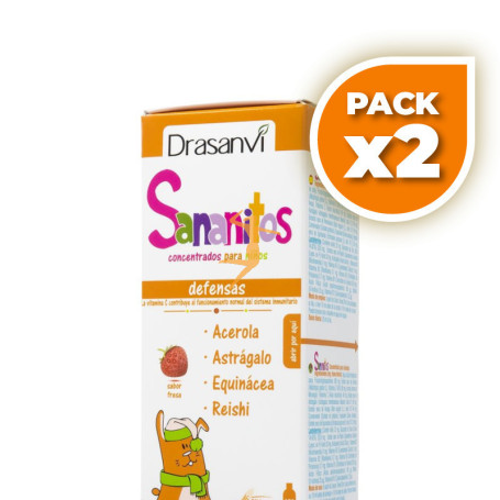 Pack 2x SANANITOS DEFENSAS 150Ml. DRASANVI