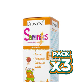 Pack 3x SANANITOS DEFENSAS 150Ml. DRASANVI