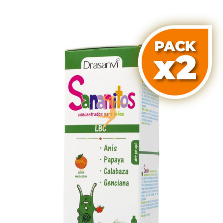 Pack 2x SANANITOS LBC 150Ml. DRASANVI